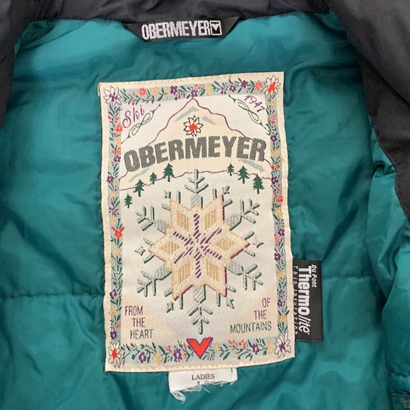 Obermeyer Vintage Coat Down Puffer Parka - Picture 7 of 16